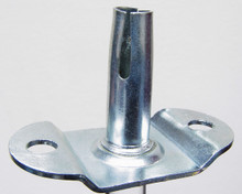 Caster socket for socket stem.  Heavy duty for wood cabinet.