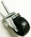 2" poly wheel caster with socket stem and brake or no brake