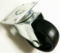 2" poly wheel caster with 1-3/16" x 2" plate and brake or no brake