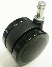 60mm auto-lock caster soft wheel for hardwood floor