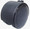 50mm 2" soft wheel hooded caster 90 lbs rating