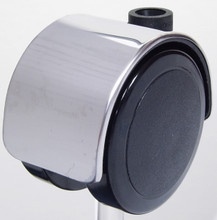 50mm 2" chrome cover caster soft wheel