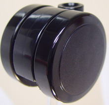 50mm 2" no hood soft wheel caster heavy duty