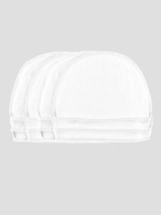 COTTON WIG LINER IN WHITE 12 PC PACK