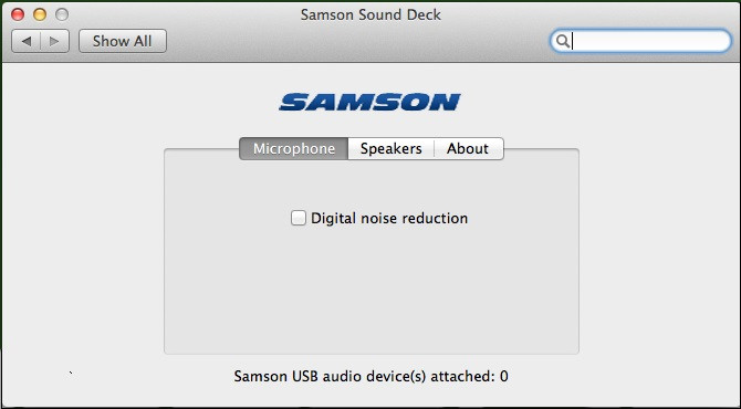 samson sound deck dosent have all the features