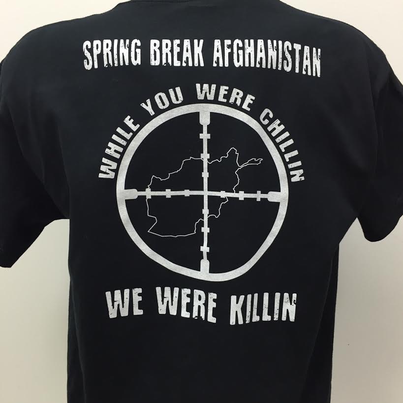 Spring Beak Afghanistan Shirt And Motorcycle Shirts