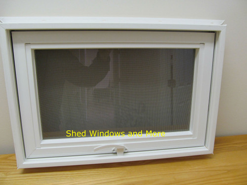 24" x 16" Awning Insulated Glass Vinyl Window - Shed ...