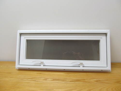 30" x 12" Awning Transom Insulated Glass Vinyl Window 