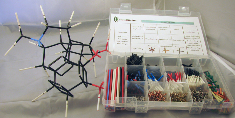 Instructor's Set FREE SHIPPING Organic Chemistry Framework Molecular Model Kit 