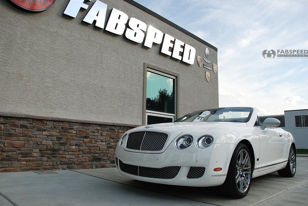 Bentley Continental GTC at Fabspeed Headquarters Bentley Continental GTC at Fabspeed Headquarters