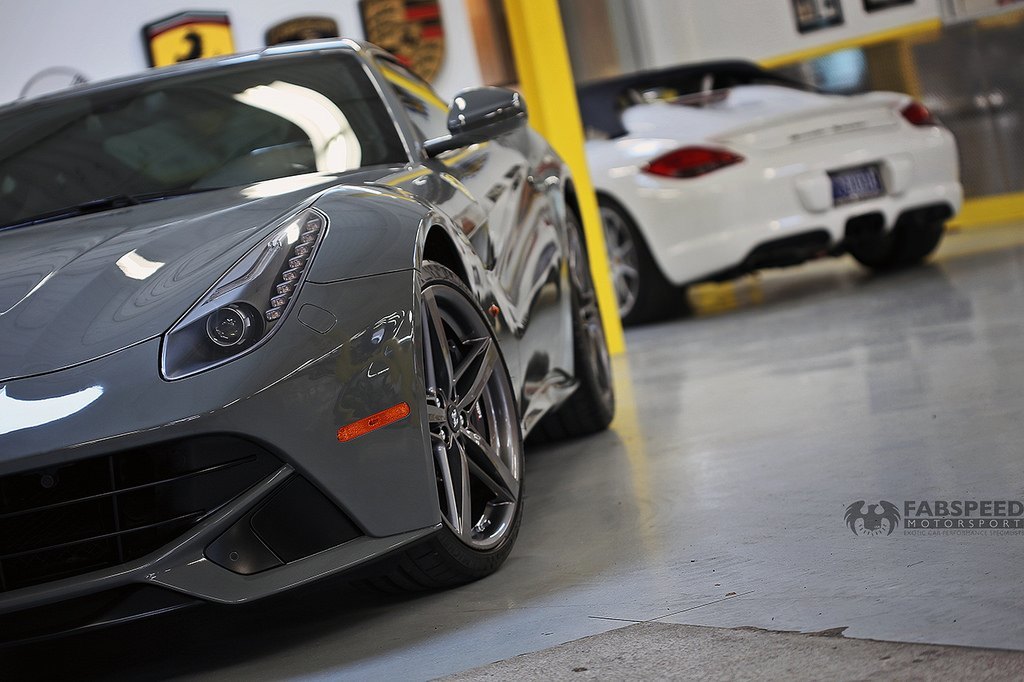 Ferrari F12 Headlamp Close-up