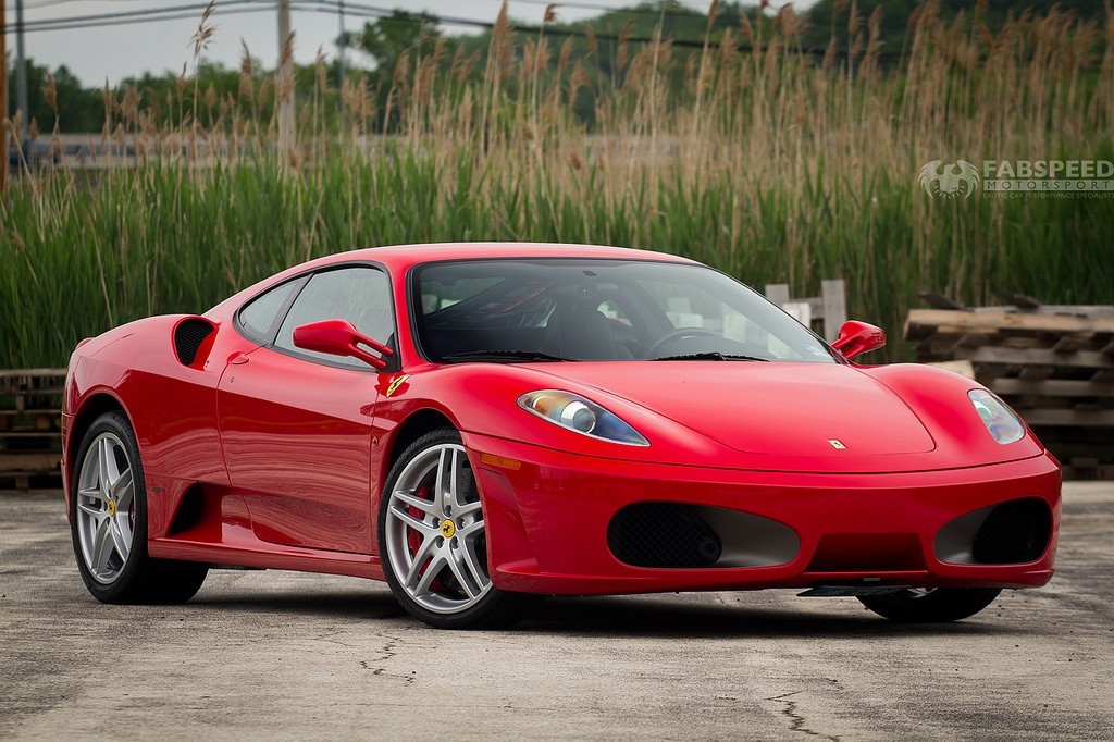 Red Ferrari F430 Front End