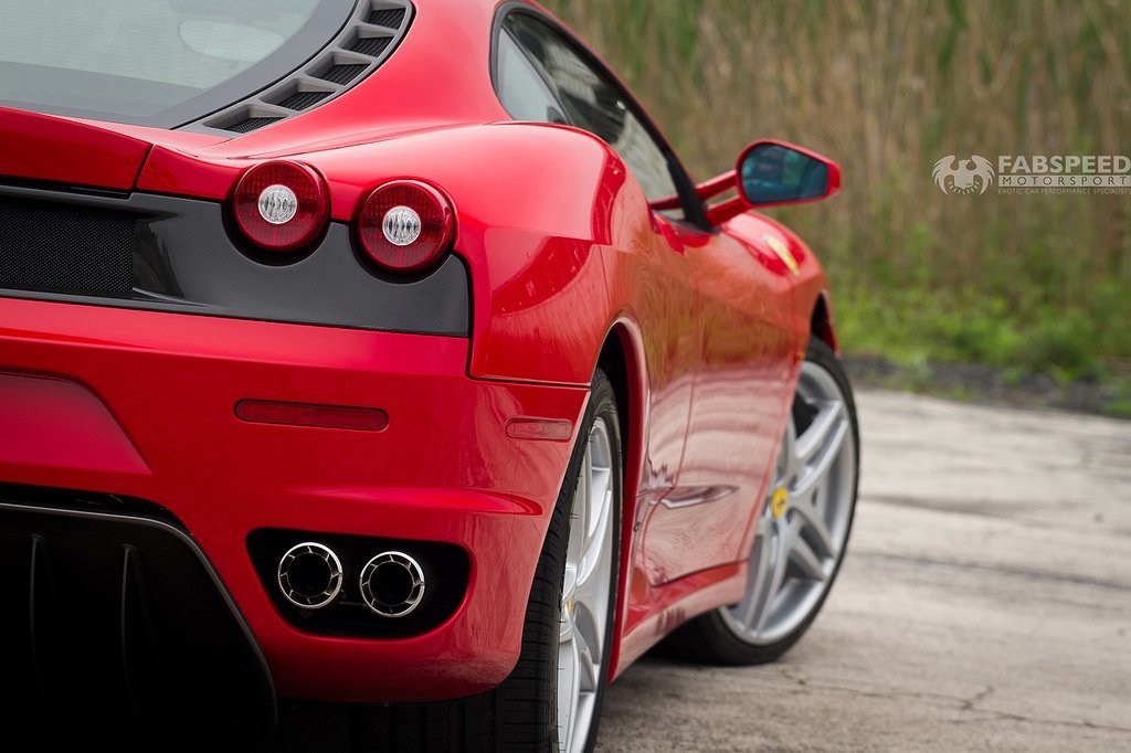 Red Ferrari F430 Tail Lights