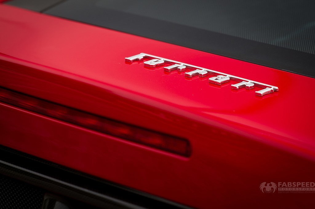 Red Ferrari F430 Logo