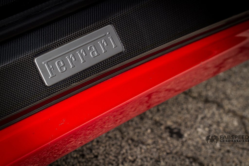 Red Ferrari F430 Carbon Fiber