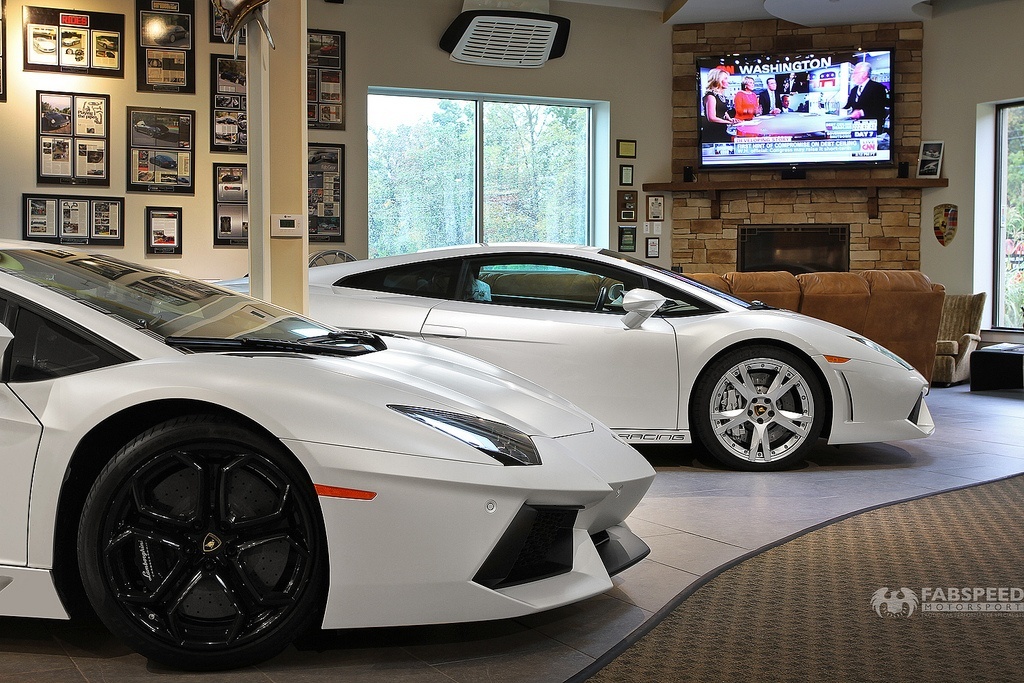 Lamborghini Gallardo Spyder Showroom