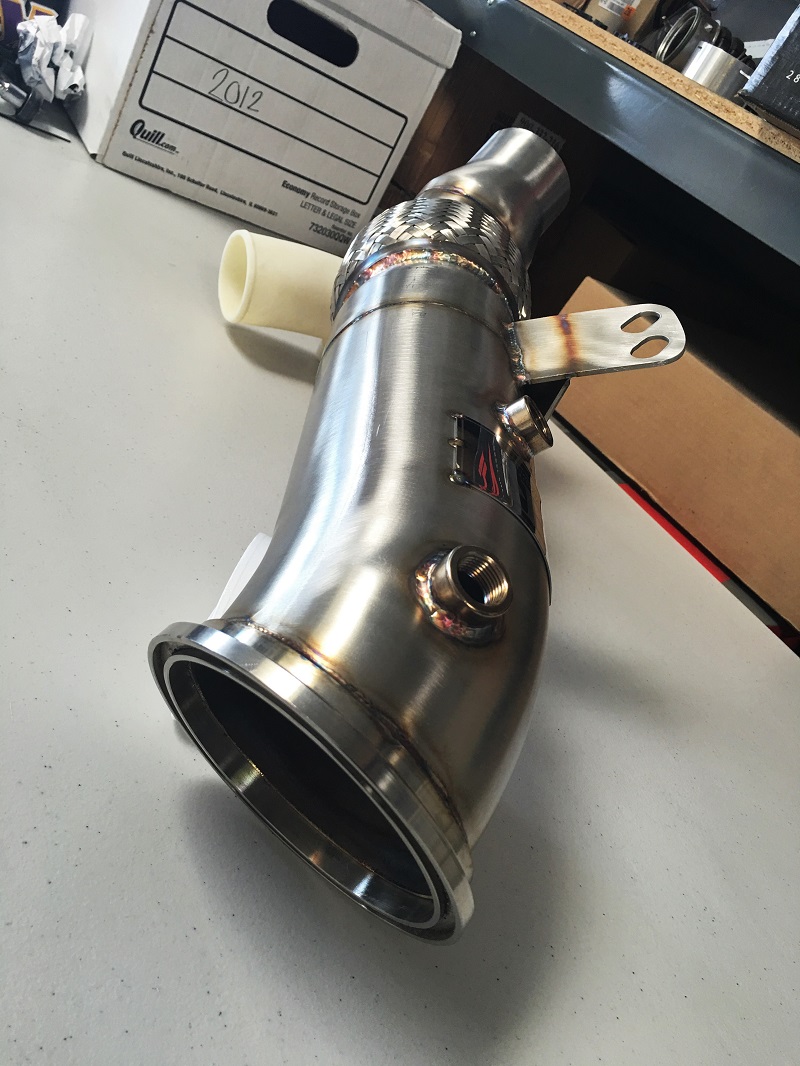 Evolution Racewerks ER BMW 340i B58 catless downpipe 