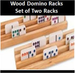 wood racks to organize your domino hand