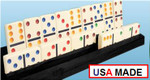 Our Made in the USA Racks are specially made for Jumbo sized dominoes