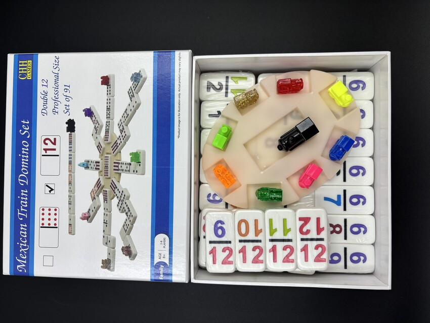 dominoさま専用 CHH Double 12 Number Domino Set | MexicanTrainFun.com