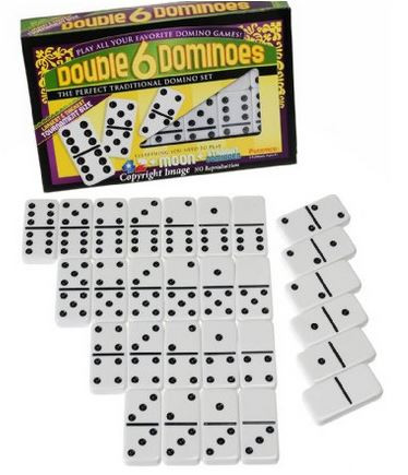 Double Six Tournament Dominoes without Spinners