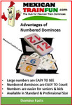 double 18 numbered dominoes