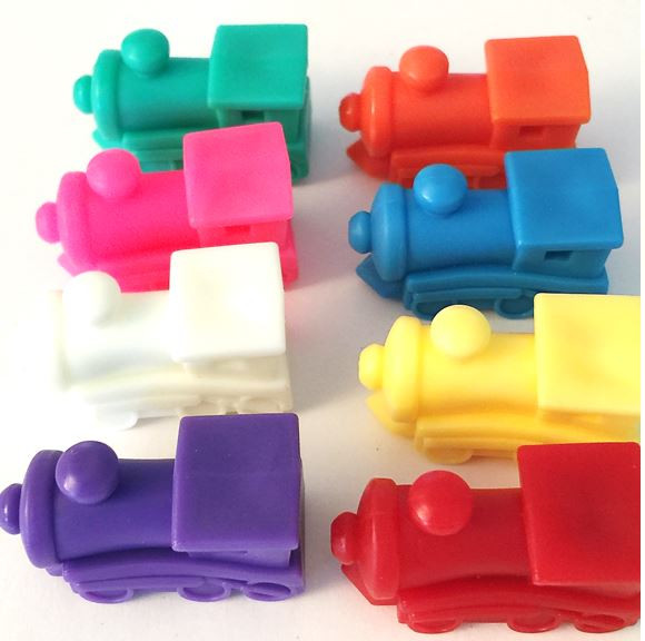 ASSORTED MEXICAN TRAIN MARKERS 25 DIFFERENT COLORS FREE SHIPPING 