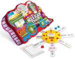 Mexican Train Deluxe Domino Set With Numbers In Collectable Tin