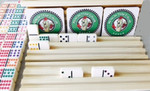 jumbo size domino tile racks