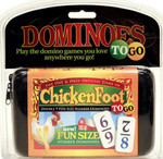 Chickenfoot dominoes to go