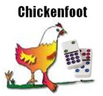 Chickenfoot dominoes set