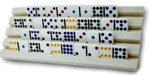 plastic domino rack