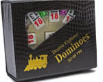 2527MT Set Includes 190 Numbers Dominoes and eight train markers