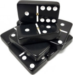 Tournament Jumbo size dominoes with spinner