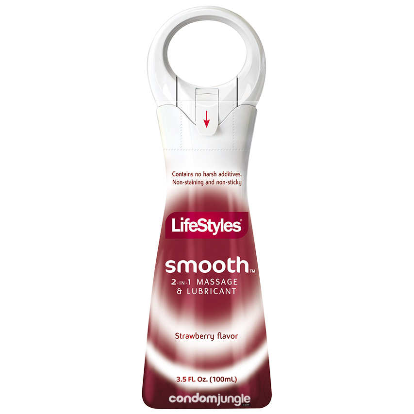 Lifestyles Smooth Massage Gel And Personal Lubricant Condom Jungle