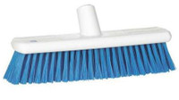 12" Soft Plastic Hygiene Broom Head (Choose Colour)