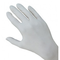 Latex Disposable Gloves Clear (Powder Free) 100 Box (Choose Size)