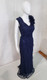 Mother of the bride elegant navy lace gown -Image 3