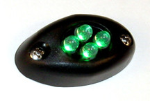 Courtesy LED Light POD with Black Case - Green