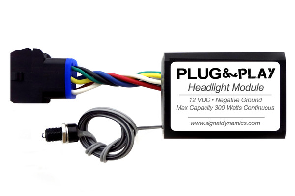 Plug & Play™ Headlight Module EUROPEAN Dual H7 Harness Adapter 