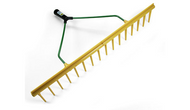 Wide Bed Rake front view