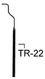 TR-22 Tulip Knob Tension Wrench, flex shaft