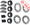 Pantera 4 Piston ANO Brake Kit - 12.19 LUG/11.75 LUG x .81 Plain Rotors