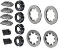 Pantera 4 Piston ANO Brake Kit - 12.19 LUG/11.75 LUG x .81 Plain Rotors
