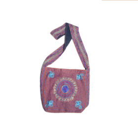 G8001 Embroidered Mandala Handbag