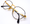Occhiali 2248 Vintage Panto Shaped Eyewear In Black and Gold At The Old Glasses Shop Ltd