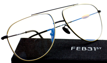 Feb31st ZERO Metal Aviator Eyewear At The Old Glasses Shop