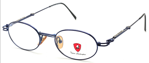 Tonino Lamborghini 084 Oval Blue Eyewear At The Old Glasses Shop