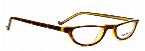 Aglo American Oxford MHYA Tortoiseshell and Yellow Half Eye Reading Glasses from www.theoldglassesshop.co.uk