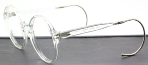 Clear True Round 50mm Eyewear By Beuren At The Old Glasses Shop Ltd